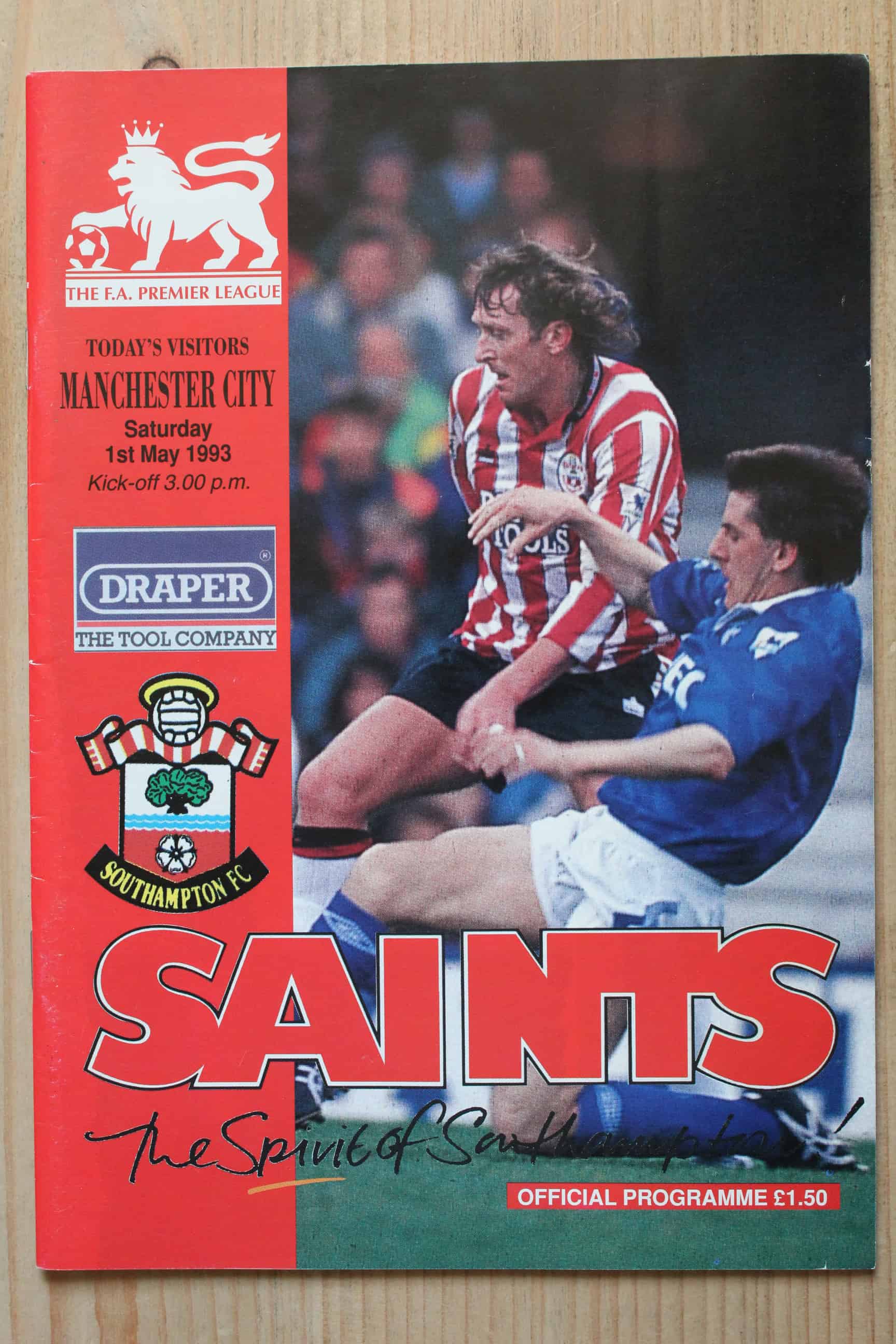 Southampton FC v Manchester City FC